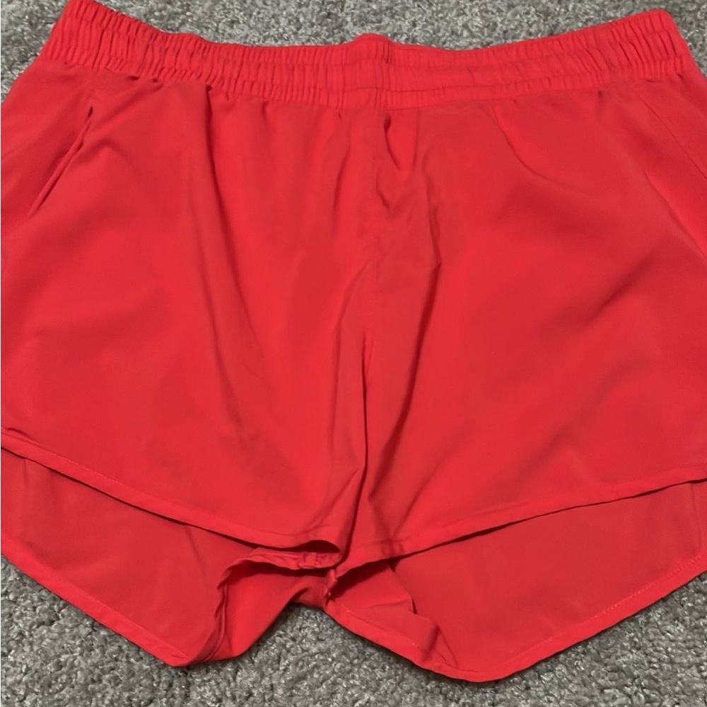 Red shorts